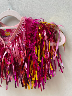 Glitter kappe - Hot pink