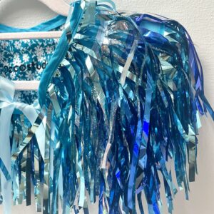 Glitter kappe - Blue scales