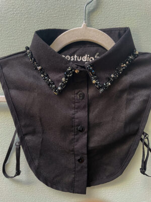 Snydekrave - Sort og sølv