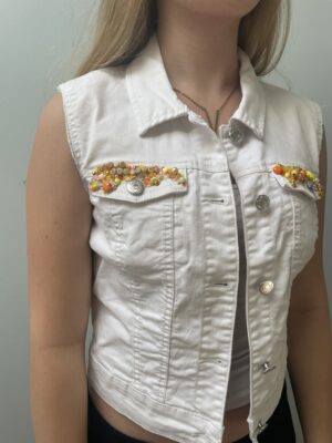 Denim vest - SMILE EVERYDAY